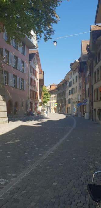 Haus De Philosophe Et Compositeur Rousseau Biel Exteriör bild